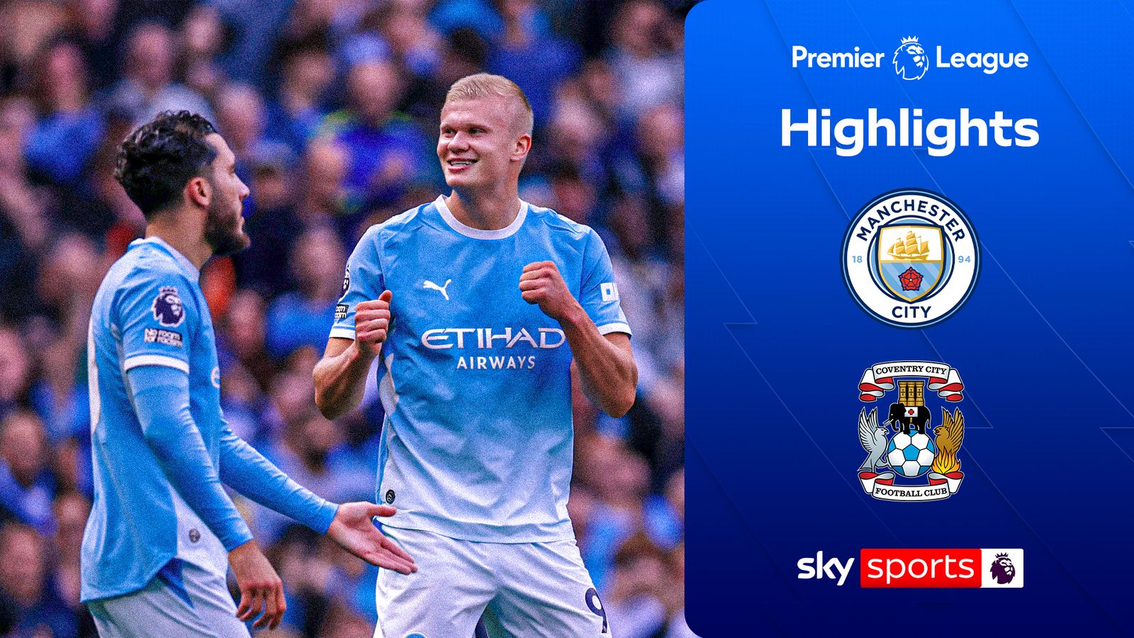 曼城1-0击败考文垂 | 英超精彩集锦